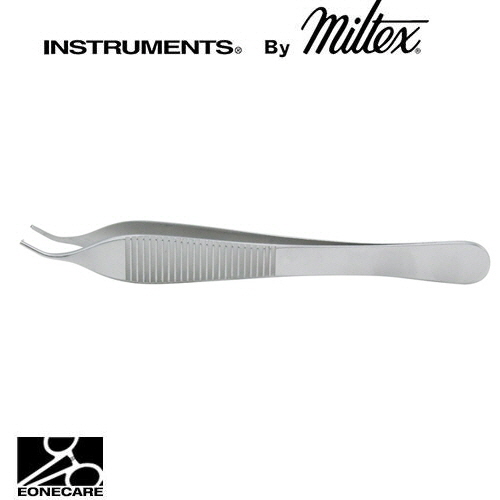 [Miltex]밀텍스 ADSON Tissue Forceps 티슈포셉 #6-120A 4-3/4&quot;(12.1cm),angled1 x 2 teeth,delicate/의료용 포셉 겸자/지혈겸자/지침기/집게/니들홀더