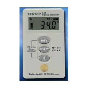 [Center]디지탈온도계(-30~70℃)/Center-340/휴대용데이터로거/온도데이타로거/데이타로거/Datalogger (PC연결사용가능)