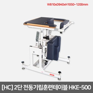 [HC] 2단 스탠딩전동기립훈련테이블 HKE-500