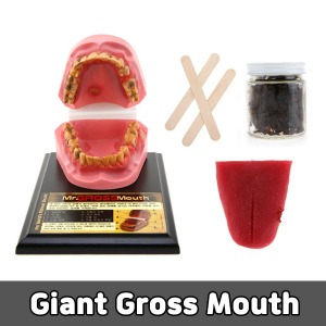 [SY] 흡연자의 구강모형 Giant Gross Mouth (M79159KO)