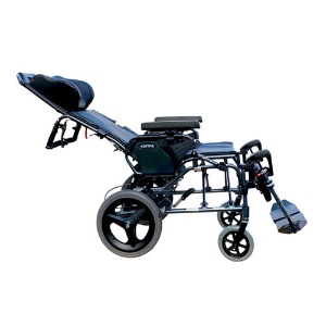 [장애인보조기기] 리클라이닝휠체어 MVP-502 침대형휠체어 알루미눔흴체어 (작은바퀴14)