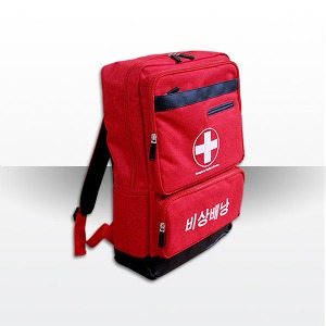 [S3039] 응급처치용 비상배낭 백팩형 멀티포켓 구급가방