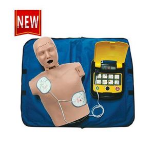 [S3077][태양] 심폐소생술모형(모니터형)+교육용 제세동기(T10) 세트 / CPR마네킹