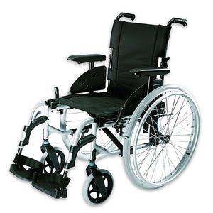 [인바케어] 고급휠체어 액션투 (시트깊이조절가능) Invacare Action2 발판스윙아웃 16.2kg  ▶수동휠체어 알루미늄휠체어 접이식휠체어 장애인휠체어