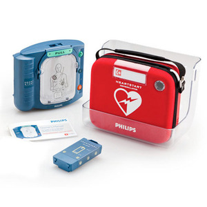 [S3202] 실제용 자동제세동기 필립스 AED 하트스타트 HS1 저출력 자동심장충격기 심장제세동기
