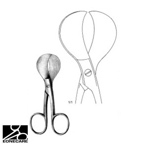 [NS] 태반가위 02-055-10 Umbilical Scissors U.S.A Model/수술가위/수술용가위/의료용가위/외과가위/시저