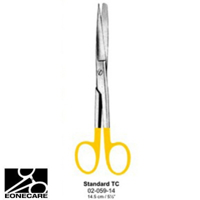 [NS] 외과가위 02-059-14 Operating Scissors TC Stright/수술가위/수술용가위/의료용가위/외과가위/시저
