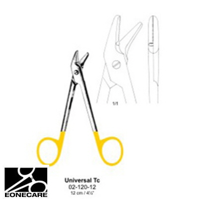 [NS] 와이어 절단 가위 02-120-12 Universal Wire Cutting Scissors TC/수술가위/수술용가위/의료용가위/외과가위/시저