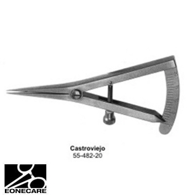 [NS] 안과캘리퍼 55-482-20 Castroviejo Caliper