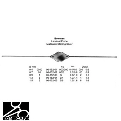 [NS] 보우만안과프로브 06-152-01/06-152-02/06-152-03/06-152-04/06-152-05 Bowman Lacrimal Probe