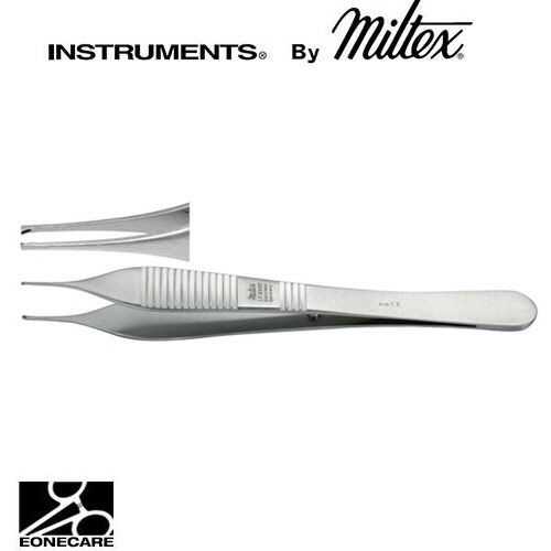 [Miltex]밀텍스 Micro ADSON Tissue Forceps 티슈포셉 #17-2500 4-3/4&quot;(12.1cm),0.5mm1 x 2 teeth