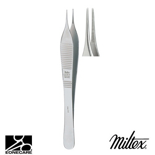[Miltex]밀텍스 Micro ADSON Dressing Forceps 드레싱포셉 #17-2510 4-3/4&quot;(12.1cm),0.5mm serrated