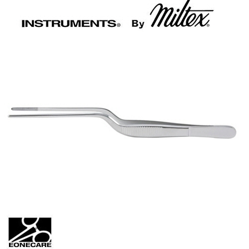 [Miltex]밀텍스 LUCAE Dressing Forceps 드레싱포셉 #19-370 5-1/2&quot;(14.0cm)bayonet shape,serrated jaws