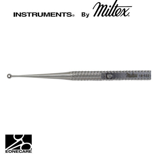 [Miltex]밀텍스 HEATH Chalazion Curette #18-532 size 1,1.0mmone sharp and one blunt edge,4&quot;(10.2cm)