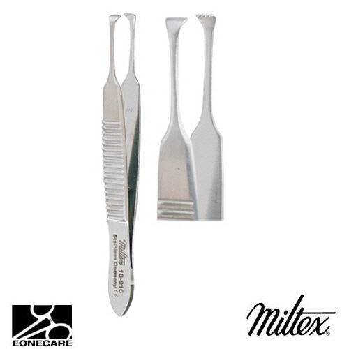 [Miltex]밀텍스 HARMON Fixation Forceps #18-916 3&quot;(7.6cm)4 x 5 teeth,delicate 2.5mm wide jaws