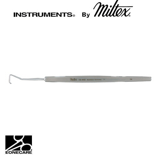 [Miltex]밀텍스 GREEN Strabismus Hook #18-442 5&quot;(12.7cm),9mm deep