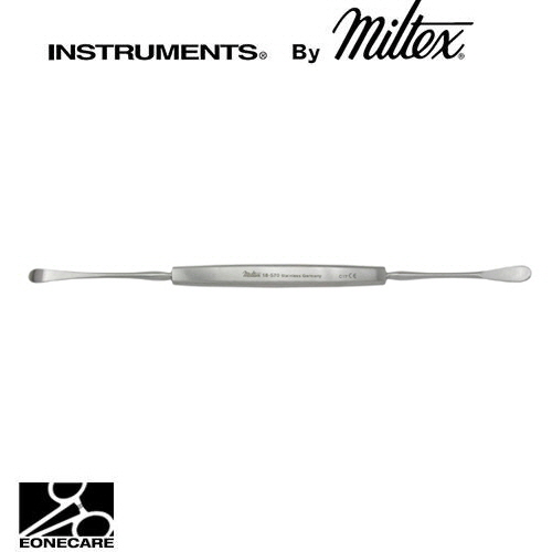[Miltex]밀텍스 GREEN Spatula #18-570 6&quot;(15.2cm)double ended,4x14mm,and 5x16mm curved working ends
