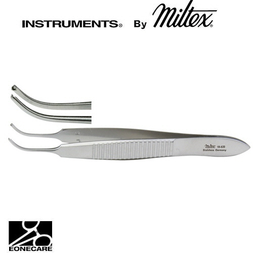 [Miltex]밀텍스 GRAEFE Iris Forceps #18-820 2-3/4&quot;(7.0cm),curved1x 2 teeth
