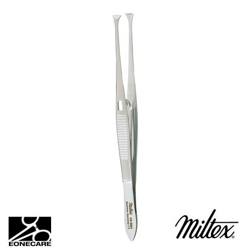 [Miltex]밀텍스 GRAEFE Fixation Forceps #18-854 4-3/8&quot;(11.2cm),with lockstandard jaws 4.5mm wide,with fine teeth