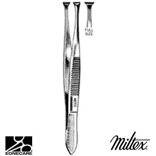 [Miltex]밀텍스 GRAEFE Fixation Forceps #18-852 4-3/8&quot;(11.2cm),no lock,non-magneticstandard jaws 4.5mm wide,with fine teeth