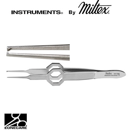 [Miltex]밀텍스 FOERSTER Iris Tissue Forceps 티슈포셉 #18-796 3-3/4&quot;(9.5cm),straight,0.5mm