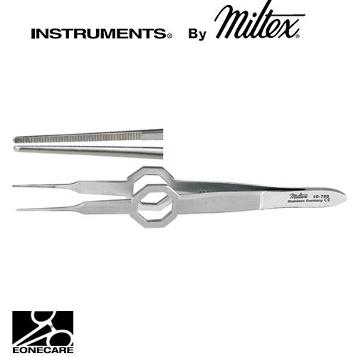 [Miltex]밀텍스 FOERSTER Eye Dressing Forceps 드레싱포셉 #18-795 3-3/4&quot;(9.5cm),straight,0.5mm