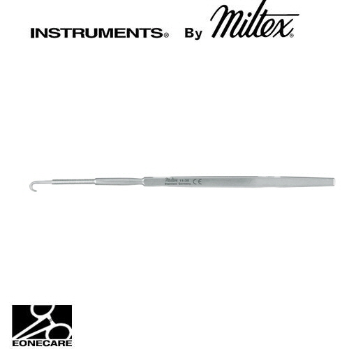 [Miltex]밀텍스 Flexible Neck Rake &amp; Lacrimal Sac Retractor #11-36 1 blunt prong6&quot;(15.2cm)
