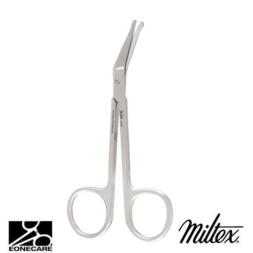 [Miltex]밀텍스 EYE Scissors #5-310 4-1/2&quot;(11.4cm),angled on sidewith probe tips
