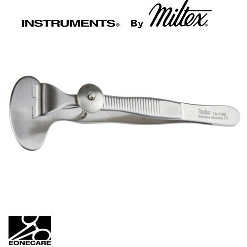 [Miltex]밀텍스 ERHARDT Lid Forceps #18-1150 3-1/2&quot;(8.9cm)serrated jaws 9.5mm wide