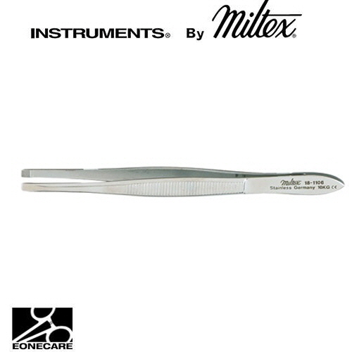 [Miltex]밀텍스 DOUGLAS Cilia Forceps #18-1106 3-1/2&quot;(8.9cm)thin jaws 2.5mm wide,with fine horizontal serrations