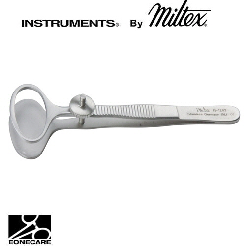 [Miltex]밀텍스 DESMARRES Chalazion Forceps #18-1202 3-1/2&quot;(8.9cm) mediuminside ring 12 x 23 mm