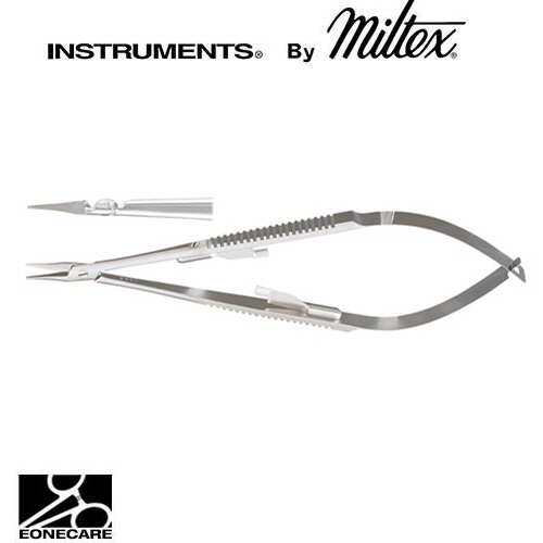 [Miltex]밀텍스 CASTROVIEJO Needle Holder #18-1831 5-1/2&quot;(14cm),straightextra delicate sommth jaws,with lock