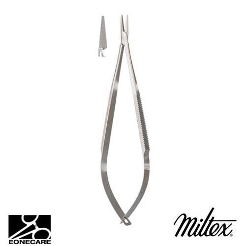 [Miltex]밀텍스 CASTROVIEJO Needle Holder #18-1820 5-1/2&quot;(14cm),straightsmooth jaws,without lock