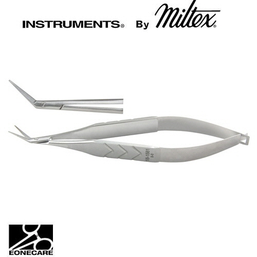 [Miltex]밀텍스 CASTROVIEJO Keratoplasty Scissors #18-1581 4-1/4medium blades,blunt tips