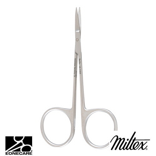 [Miltex]밀텍스 BONN Miniature Iris Scissors #18-1392 3-1/2&quot;(8.9cm),straightwith 15mm blades,sharp tips