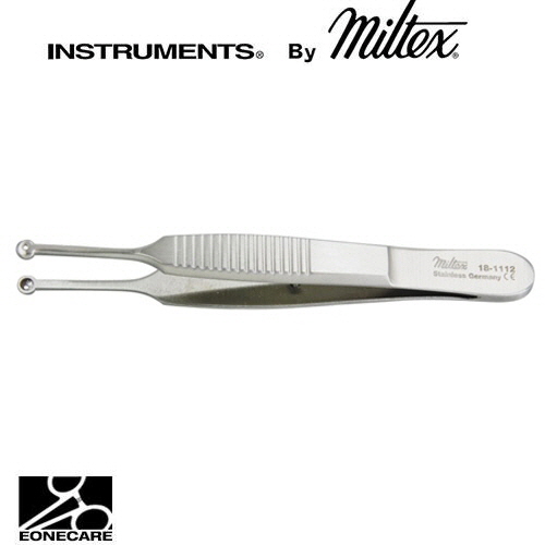[Miltex]밀텍스 BENNETT Cilia Forceps #18-1112 3&quot;(7.6cm)3mm diameter cup shapped jaws,fenestrated