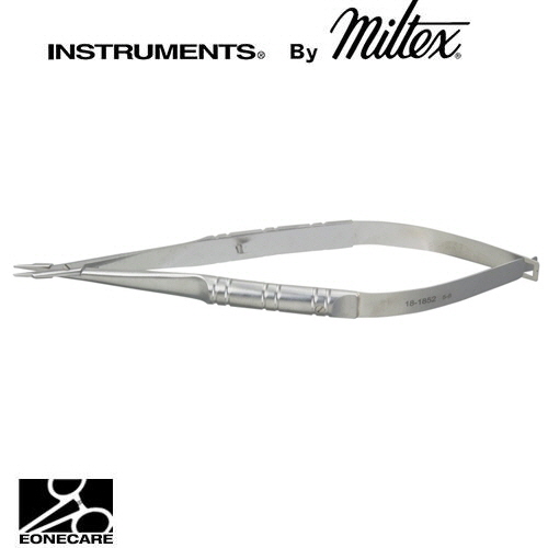 [Miltex]밀텍스 BARRAQUER Needle Holder #18-1852 5-1/2&quot;(14cm),straight,with lockdelicate smooth jaws/의료용 포셉 겸자/지혈겸자/지침기/집게/니들홀더