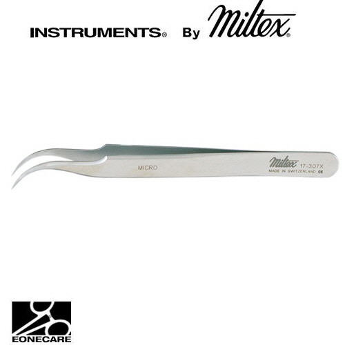 [Miltex]밀텍스 SWISS Jeweler Style Forceps #17-307X style7X,micro fine,curved