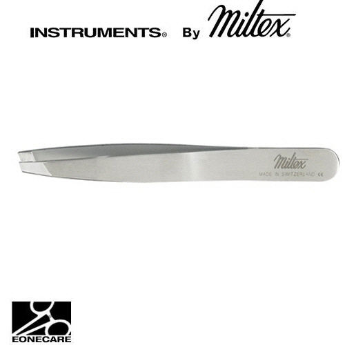 [Miltex]밀텍스 SWISS Cilia &amp; Suture Forceps #18-1107 3-3/4&quot;(9.5cm)3mm wide precision fitted diagonal smooth jaws