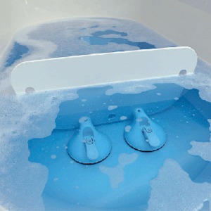 [ABL] 흡착식 욕조줄임판 (독일 모밸리)  욕조내 등받이, 발지지대기능 장애인 목욕도우미 비고정 압축식