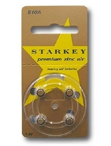스타키(Starkey) 보청기건전지 S10-4 [1박스 40ea(7005)]  ▶ 보청기용베터리 보청기베터리