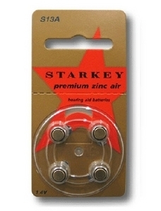 스타키(Starkey) 보청기건전지 S13A-4 [1박스 40ea(7001)] ▶ 보청기베터리 보청기용베터리