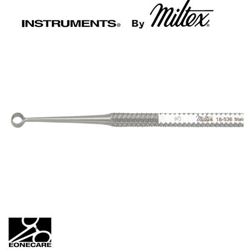[Miltex]밀텍스 HEATH Chalazion Curette #18-536 size 3,3.0mmone sharp and one blunt edge,4&quot;(10.2cm)